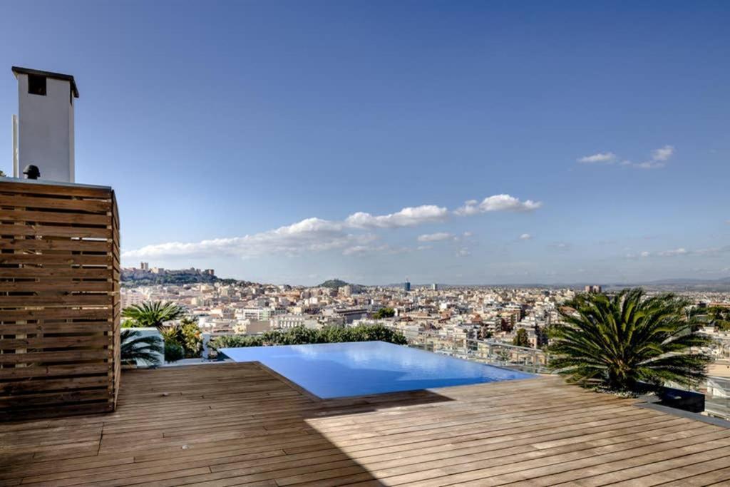 Luxury Panoramic Suite In Cagliari Esterno foto