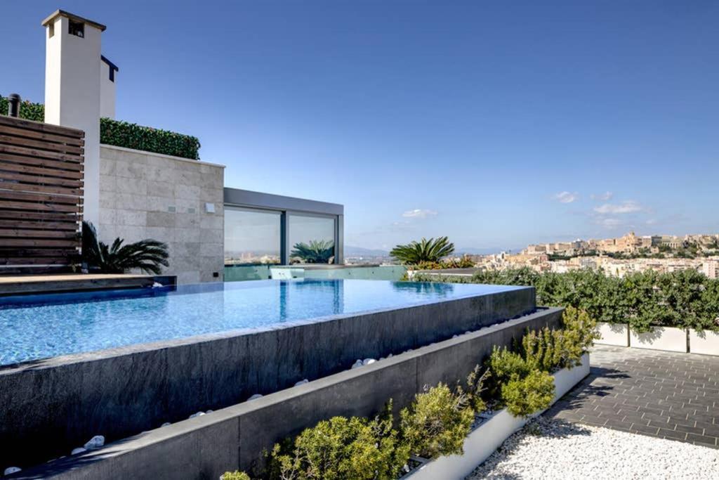 Luxury Panoramic Suite In Cagliari Esterno foto